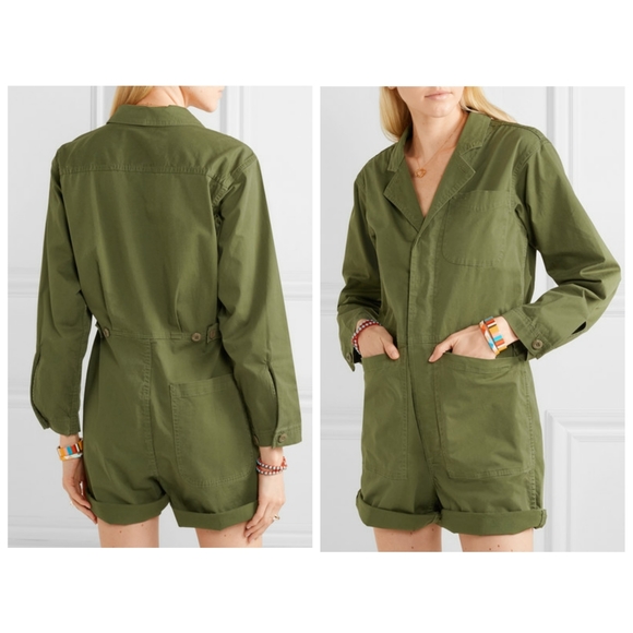 Alex Mill Pants - Alex Mill Utility Stretch Cotton Romper